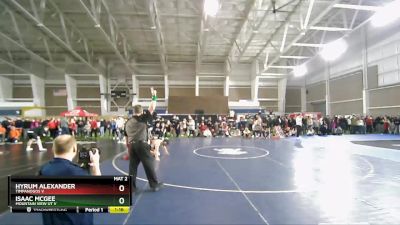 190 V Champ. Round 2 - Isaac McGee, Mountain View UT V vs Hyrum Alexander, Timpanogos V