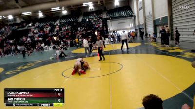 127 lbs Cons. Semi - Jax Thurin, Tri-State Grapplers vs Kyan Bartels, Winner Youth Wrestling