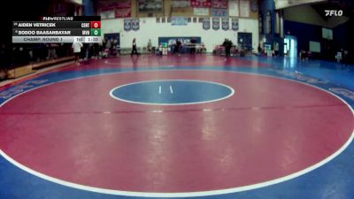 132 lbs Champ. Round 1 - Sodoo Baasanbayar, Irvine vs Aiden Vetricek, Centennial (Corona)