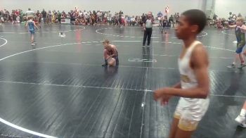 90 lbs Cons. Round 3 - Corbin Wilson, Guerilla Wrestling Academy vs Wyatt Ballay, McMinn Tribe Wrestling Club
