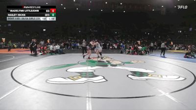 6A/5A Girls 235 Quarterfinal - Madelynn Littlejohn, North Salem Girls vs Hailey Hicks, Century Girls