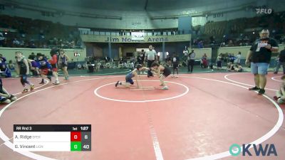 80 lbs Rr Rnd 3 - Andrew Ridge, Sperry Wrestling Club vs Gage Vincent, Lions Wrestling Academy