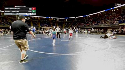 75 lbs Consy 4 - Laiken Hindinger, Chestnut Ridge vs Madelyn Adams, Mercer