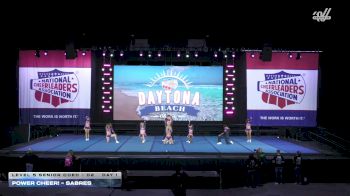 Power Cheer! - Sabres [2026 L5 Senior Coed - D2 Day 1] 2026 NCA Daytona Beach Classic