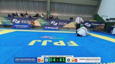 MARIO JORGE GUIMARAES VEIROS FIL vs MAURÍCIO ORNELAS DOS SANTOS 2026 FPJJ Copa Grandes Mestres Etapa 3