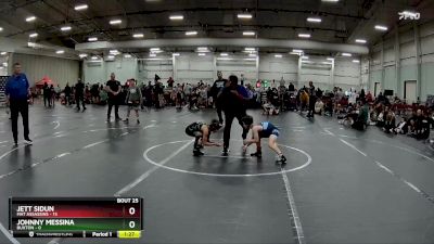 64 lbs Round 7 (8 Team) - Johnny Messina, Buxton vs Jett Sidun, Mat Assassins