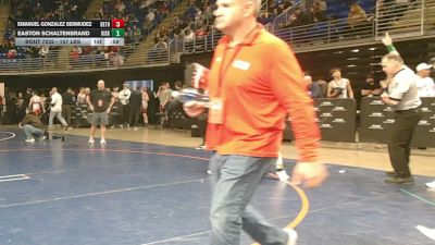 157 lbs Round Of 32 - Emanuel Gonzalez Bermudez, Bethlehem vs Easton Schaltenbrand, Kiski Area