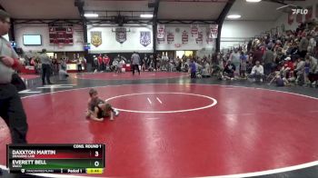 Cons. Round 1 - Daxxton Martin, Dragons Lair vs Everett Bell, WACO