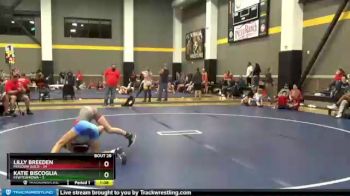 82 lbs Round 5 (12 Team) - Lilly Breeden, Missouri Gold vs Katie Biscoglia, FEWTeamIowa