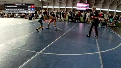 120 lbs Champ. Round 2 - Connor Johns, Gold Rush Wrestling vs Christopher Montijo, Arizona