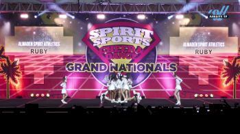 Almaden Spirit Athletics - Ruby [2025 L1 Junior - D2 Day 2] 2025 Spirit Sports Grand Nationals