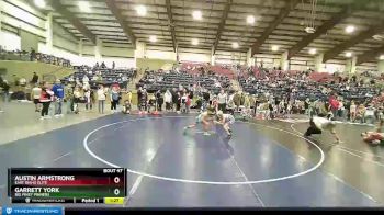 72 lbs Champ. Round 2 - Austin Armstrong, East Idaho Elite vs Garrett York, Big Piney Pinners