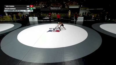 59 lbs Champ. Rd Of 32 - Zev Parra, Imperial Valley Panthers Wrestling vs Julian Munoz, Wasco Wrestling Club