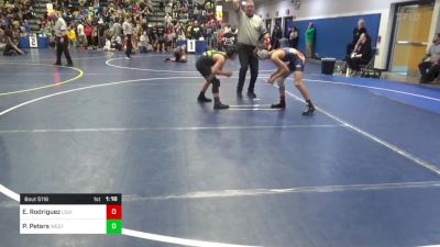 101 lbs Round Of 16 - Emilio Rodriguez, Louisville WC vs Phoenix Peters, Westshore