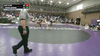 175 lbs Cons. Round 1 - Zade Olsen, Torrington vs Ezekiel Ramirez, Buffalo