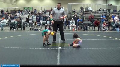 40 lbs Round 2 - Laci Phillips, Titan Pipeline vs Karaline Case, Barry County Grapplers Association