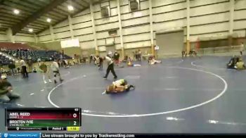 63 lbs Placement (16 Team) - Abel Reed, Idaho 2 vs Brixten Ivie, Utah Black