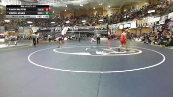190 lbs Champ. Round 1 - Kolten Jones, Russell Hs vs Raydn Martin, Caney Valley Hs