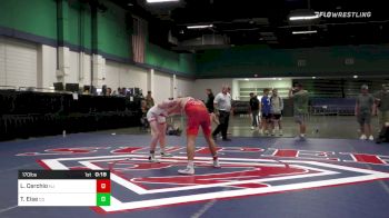 170 lbs 3rd Place - Louie Cerchio, NJ vs Tyler Eise, CO