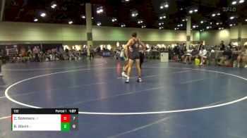 132 lbs Round 3 (6 Team) - Brady Glavin, Applied Pressure X Kame vs Cameron Sommers, Franklin Black