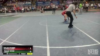 D 2 126 lbs Cons. Round 2 - Travis Wood, Parkway vs Dylan Stubbs, Archbishop Rummel