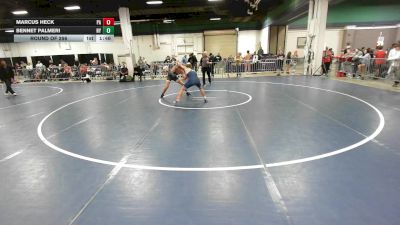 132 lbs Round Of 256 - Marcus Heck, PA vs Bennet Palmeri, NY