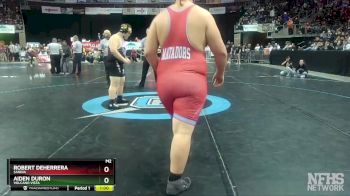 5A 285 lbs Cons. Round 1 - Robert DeHerrera, Sandia vs Aiden Duron, Volcano Vista