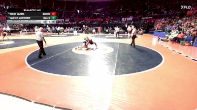 2A 138 lbs Cons. Round 1 - Desi Wade, Mascoutah vs Jacob Alvarez, Elmhurst (IC Catholic)