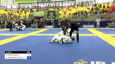 RODOLPHO FRANCISCO vs RODRIGO CARDOSO DE OLIVEIRA 2024 Brasileiro Jiu-Jitsu IBJJF