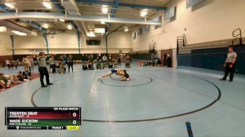 157 lbs Placement - Trenten Gray, Moorcroft vs Wade Suckow, Fort Collins