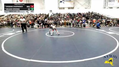 70 lbs Champ. Round 2 - Bogdan Chuprunov, Wolf Wrestling Club (Long Island) vs Nelson Stevens, Club Not Listed