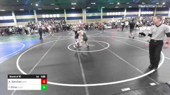 116 lbs Round Of 16 - Kinzley Sanchez, Grindhouse WC vs Isabella Oliver, Oceanside WC