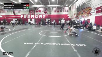 113 lbs Quarterfinal - Xander Solis, Los Banos vs Alex Salas, Matilda Torres High School