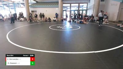 138 lbs Quarterfinal - Shea Dawson, Dawson vs Zaydrein Hernandez, Monster Garage