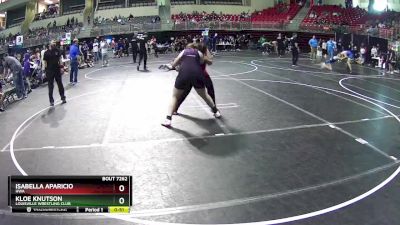 185+ 5th Place Match - Isabella Aparicio, HWA vs Kloe Knutson, Louisville Wrestling Club