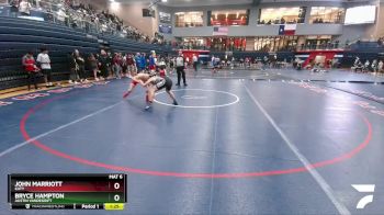 132 lbs Quarterfinal - John Marriott, Katy vs Bryce Hampton, Austin Vandegrift