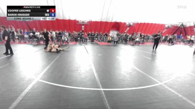 175 lbs Cons. Round 3 - Cooper Leschke, Wrestling Factory vs Baron Krueger, Team Nazar Training Center