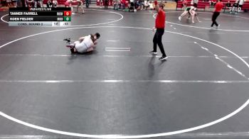 132 lbs Quarterfinal - Kelton Reynolds, Snake River vs Tristan Vega, Burley