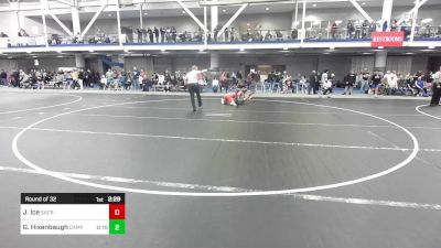 133 lbs Round Of 32 - Jake Ice, Sacred Heart University vs Gabe Hixenbaugh, Campbell University