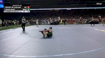 D3-113 lbs Champ. Round 1 - Mackey Mc Clelland, Yale vs Izayah Scott, Napoleon