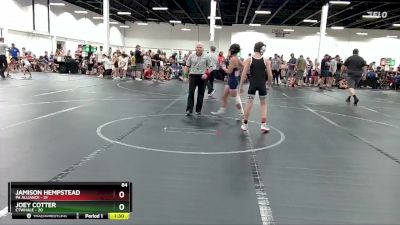 84 lbs Round 1 (6 Team) - Jamison Hempstead, PA Alliance vs Joey Cotter, CTWHALE