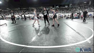 84 lbs Consi Of 16 #2 - Spin Kennedy, Woodland Wrestling Club vs Kace Moore, Collinsville Cardinal Youth Wrestling