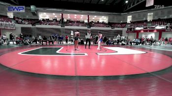 100 lbs Rr Rnd 3 - Alexa Hall, Durant High School Girls vs Dakota Harris, Tulsa Union Girls