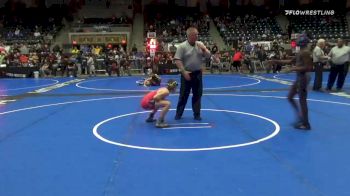 96 lbs Consolation - Nathanial Jean, Whitted Trained vs Liam Crook, Kaukauna Grappling Ghost