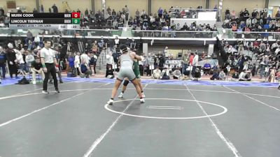 190 lbs Consi Of 16 #2 - Muiin Cook, Maine Central Institute vs Lincoln Tiernan, Bishop Hendricken