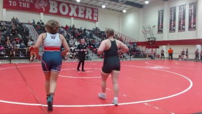 160 lbs Champ. Round 2 - Alexandrea Estala, Southwestern Oregon CC vs Elizabeth Hodges, Eastern Oregon University