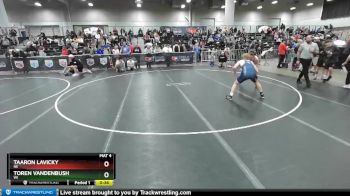 170 lbs Cons. Round 3 - Taaron Lavicky, NE vs Toren Vandenbush, WI