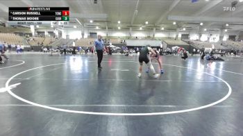 160 lbs 1st Place Match - Thomas Moore, Webb Middle School vs Carson Russell, Higher Calling Wrestling