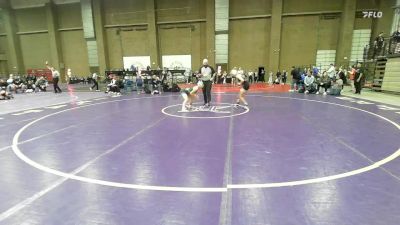 100 lbs Champ. Round 1 - Mya Saldana, Pine Creek vs Kinley Harker, Lee`s Summit West