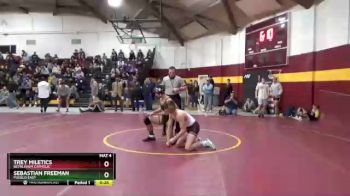150 lbs Cons. Round 4 - Sebastian Freeman, Pueblo East vs Trey Miletics, Bethlehem Catholic